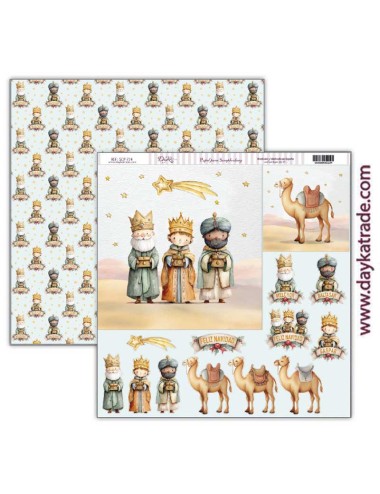 Kit scrap "Escenas de Navidad"