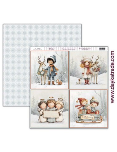 Kit scrap "Escenas de Navidad"