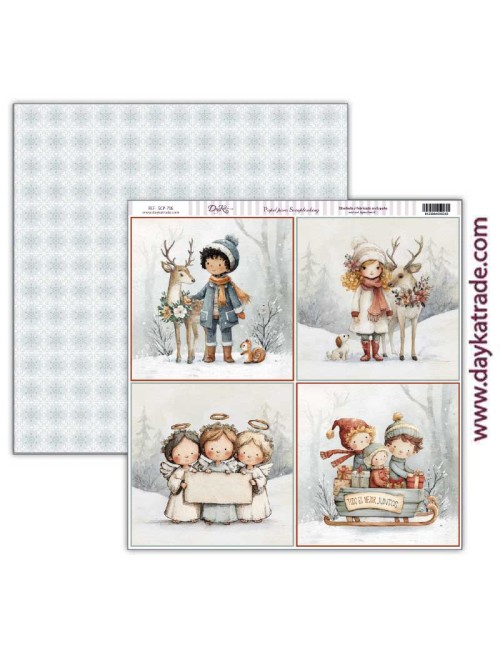 Kit scrap "Escenas de Navidad"