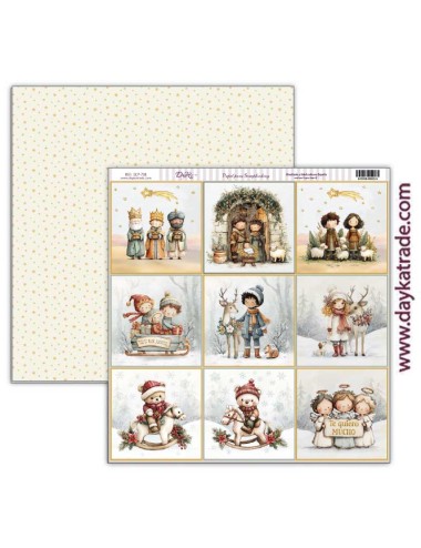 Kit scrap "Escenas de Navidad"