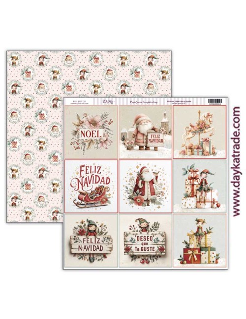 Kit scrap "Escenas de Navidad"