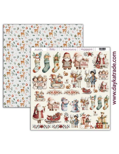 Kit scrap "Escenas de Navidad"