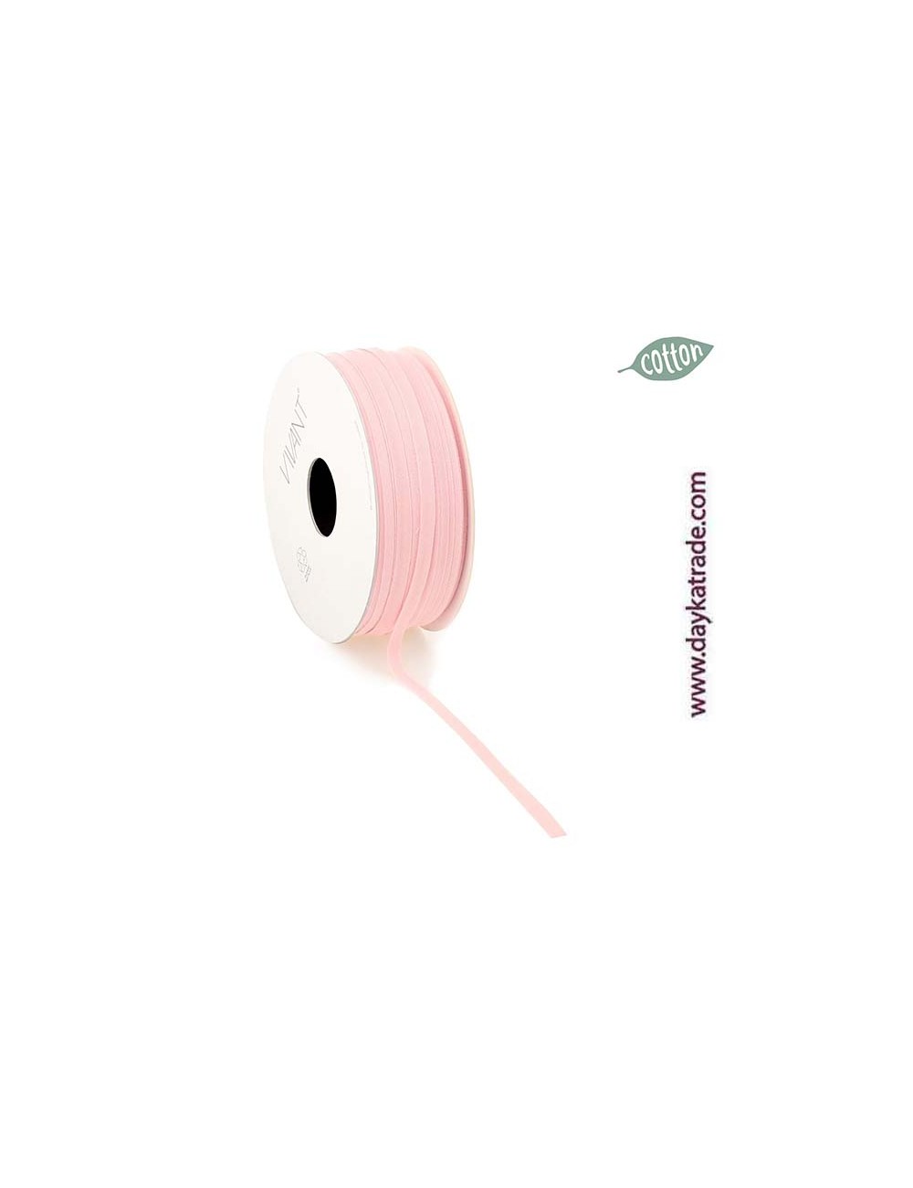 Lazo rosa de algodón