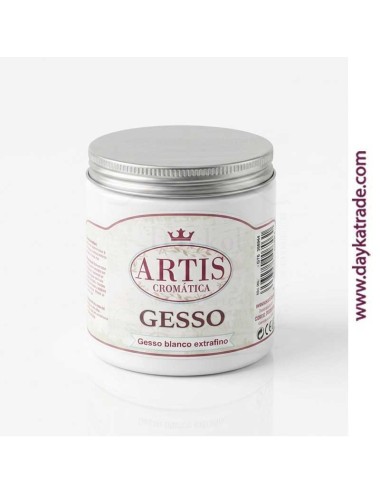 Gesso blanco extrafino envase de 250 gr Artis