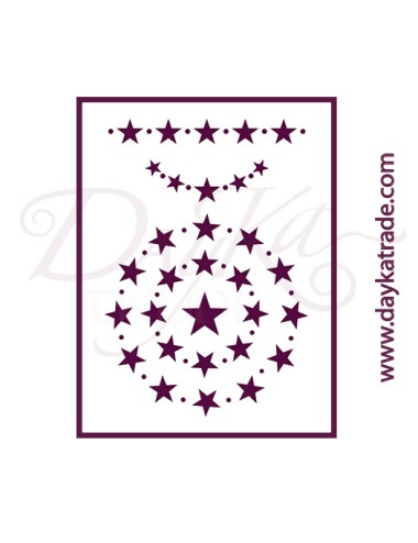 Stencil A4 dayka estrella
