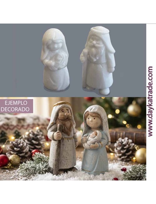 Mini nacimiento resina