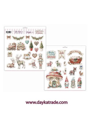 Papel scrap Colección "Pide tu deseo en Navidad"