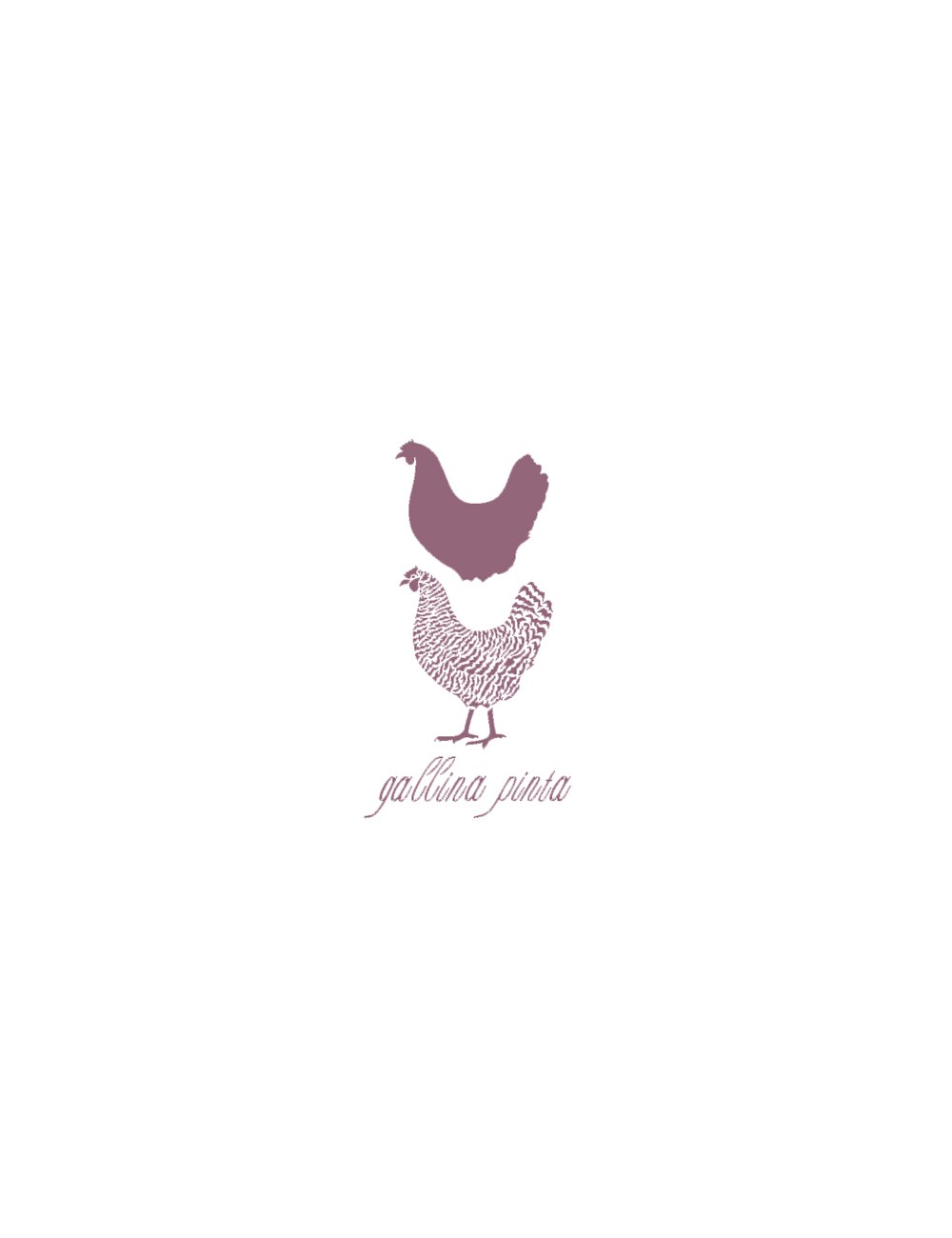 Stencil A4 dayka gallina