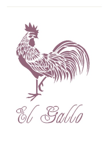 Stencil A4 dayka gallo