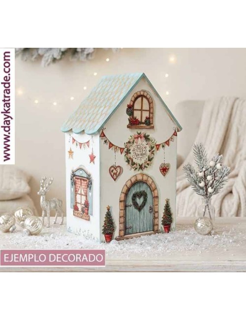 Casa hucha grande  18 x 25  x 11 cm