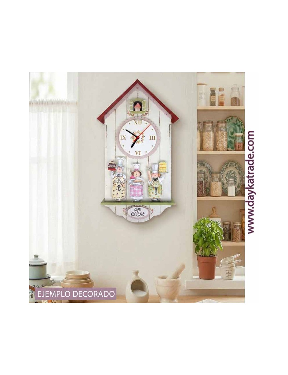 Reloj pasteleras Dayka