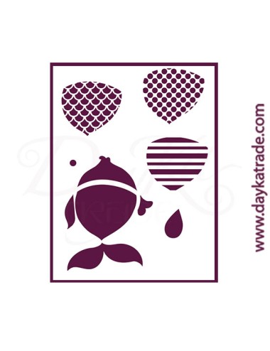 Stencil A4 dayka pez