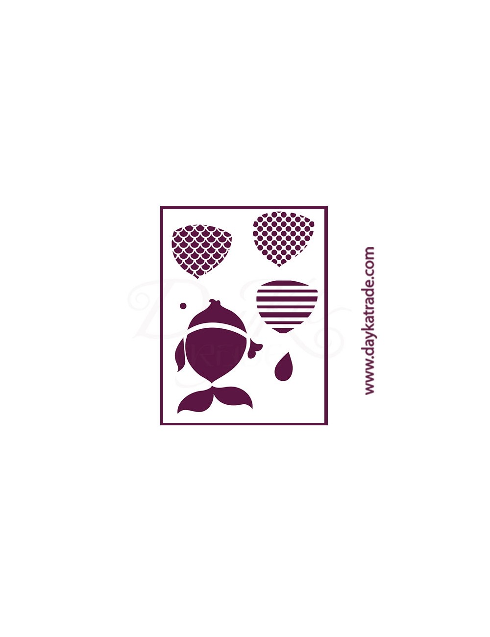 Stencil A4 dayka pez