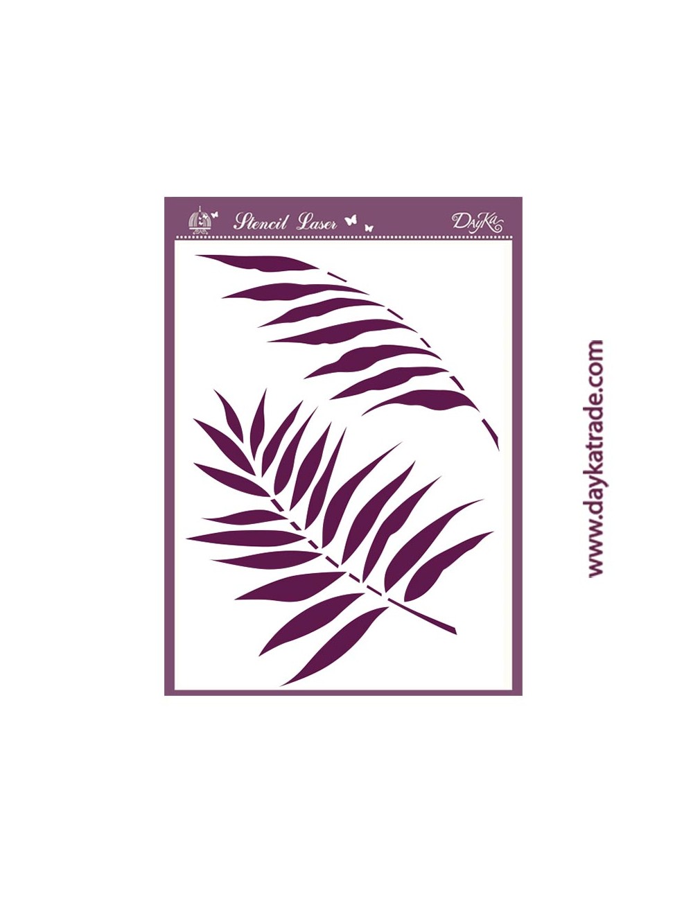 Stencil A4 hojas dayka
