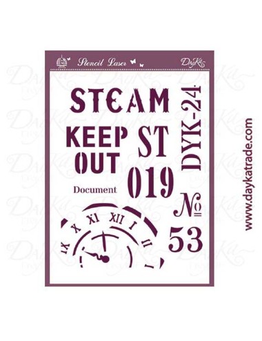 Stencil A4 steam