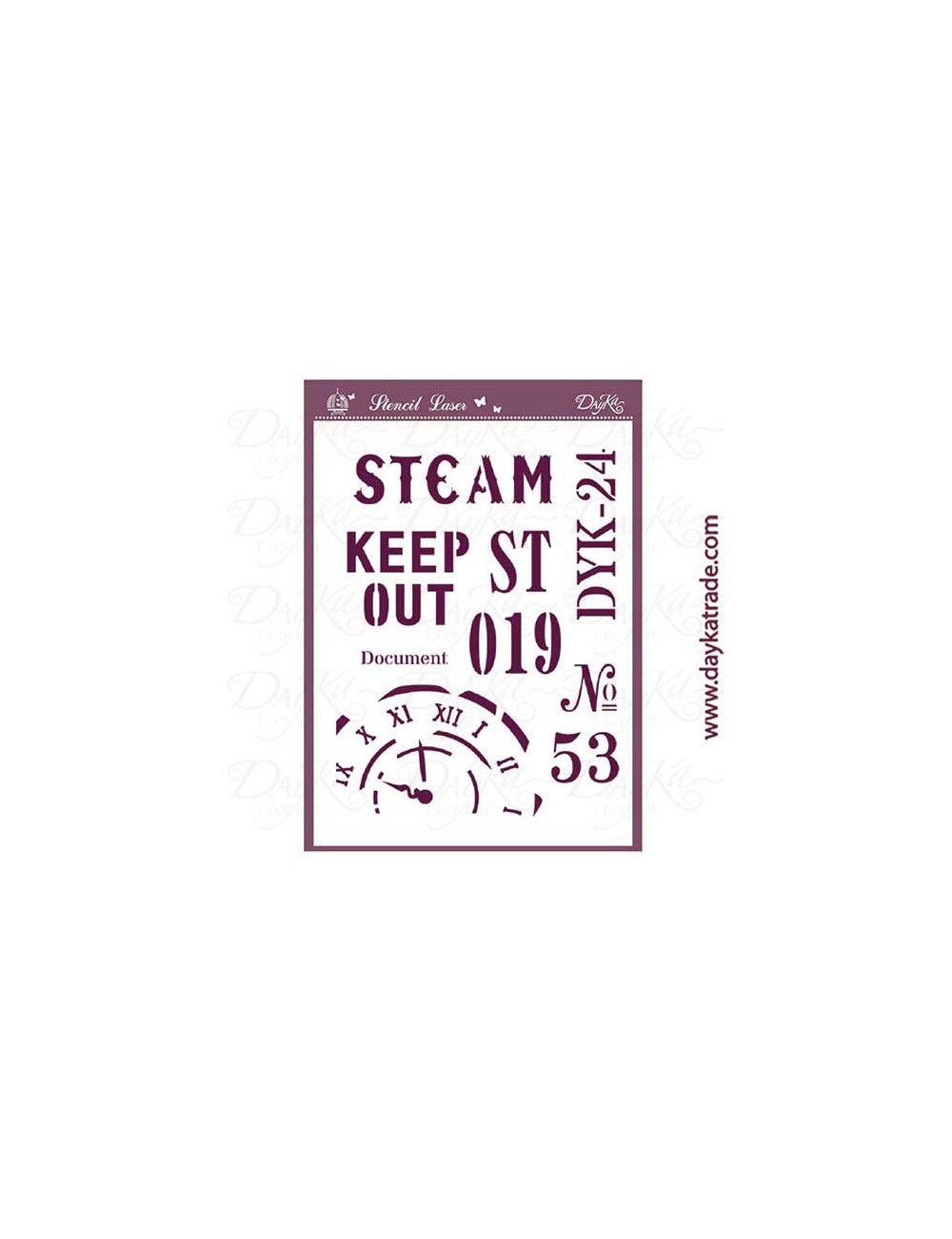 Stencil A4 steam