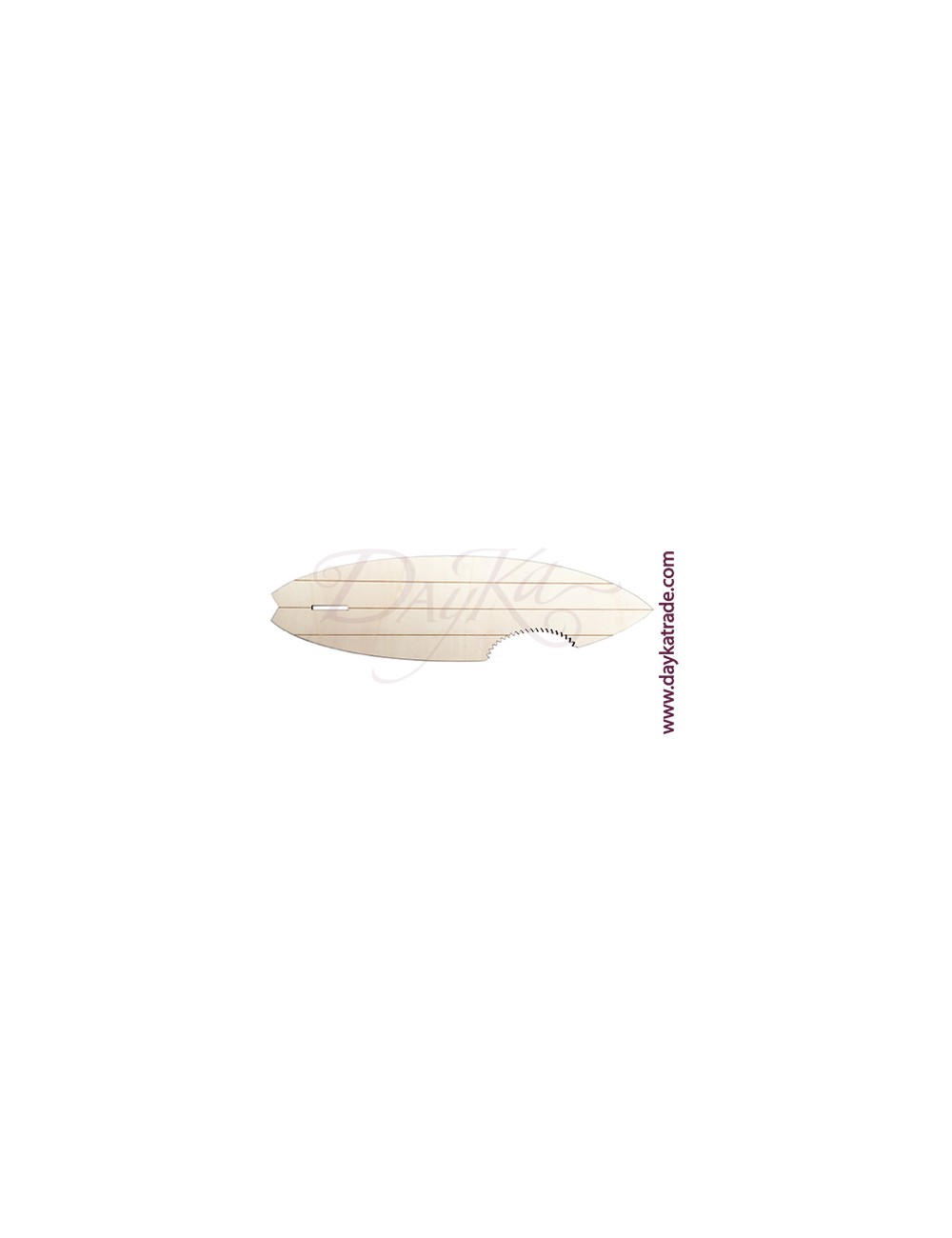 Tabla surf mordida