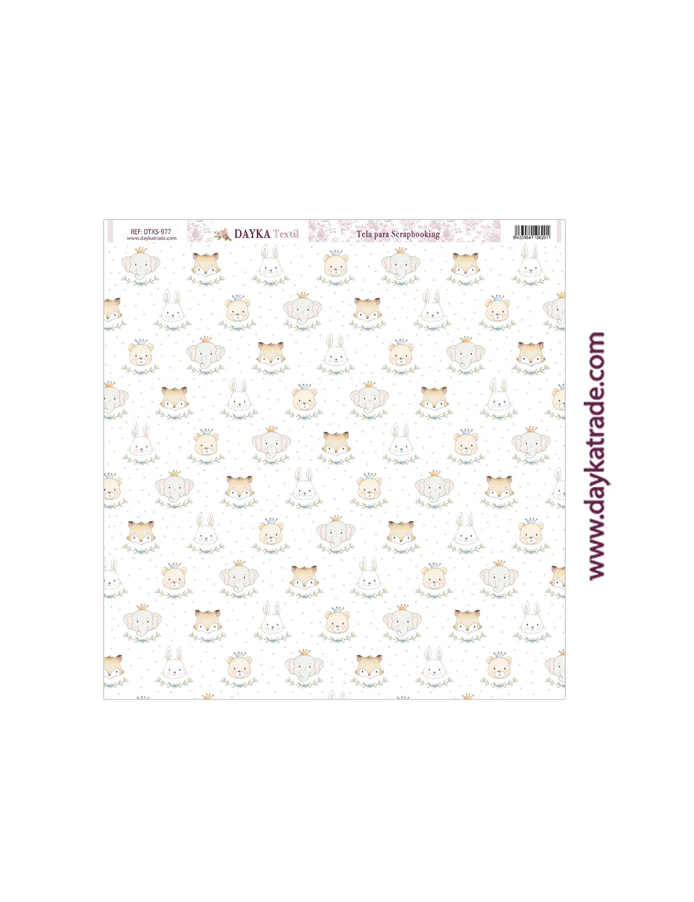 Tela para scrapbooking