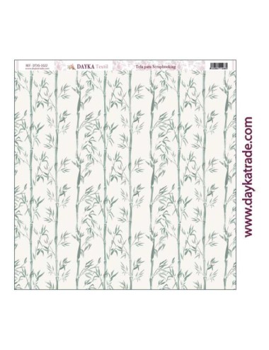 Tela para scrapbooking - fondo bambú