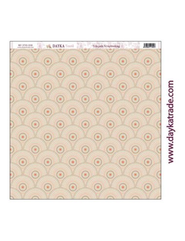Tela para scrapbooking - fondo círculos