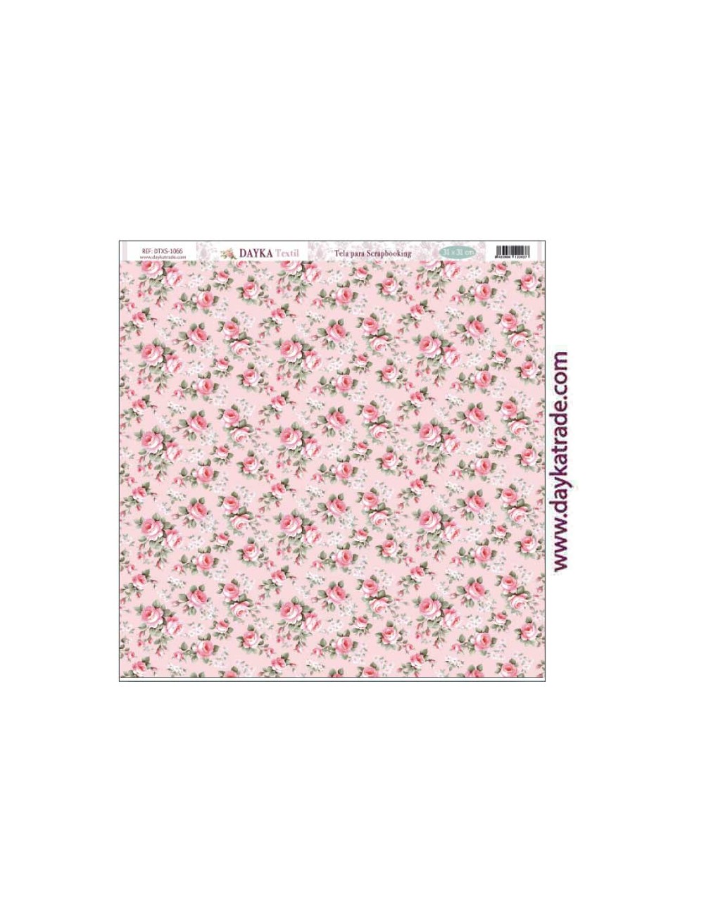 Tela para scrapbooking - fondo flores