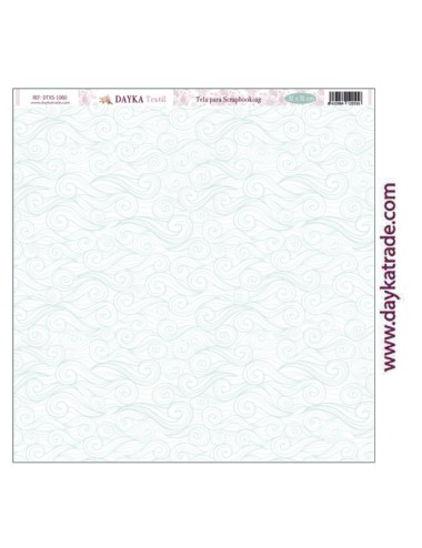 Tela para scrapbooking - fondo olas del mar