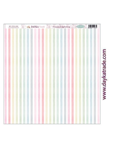 Tela para scrapbooking - fondo rayas