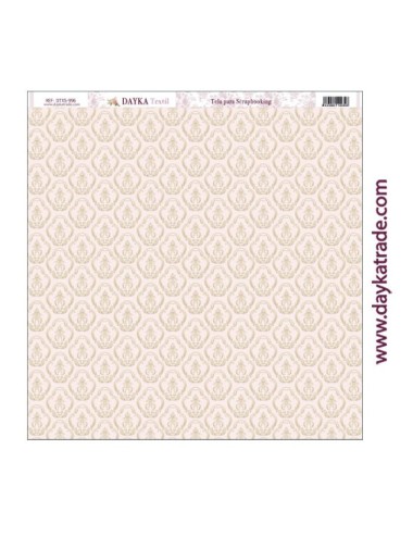 Tela para scrapbooking - fondo rosa y beige