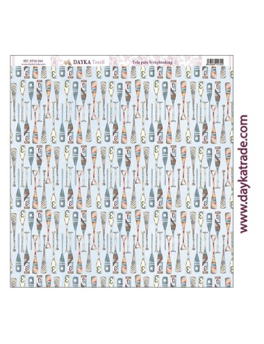 Tela para scrapbooking - palas de remo