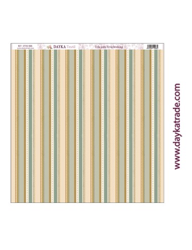 Tela para scrapbooking rayas