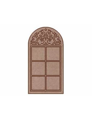 Ventana cartón