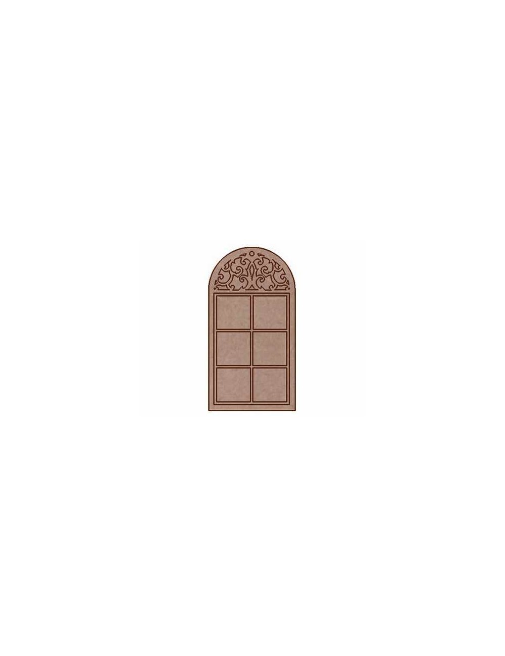 Ventana cartón