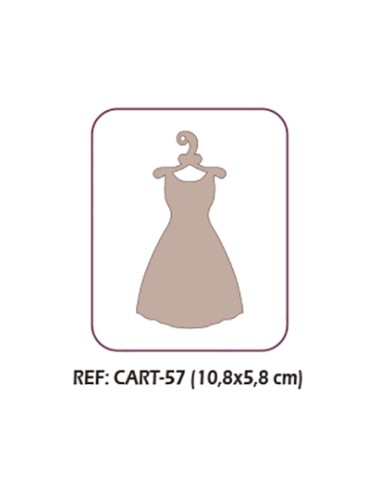 Vestido cartón
