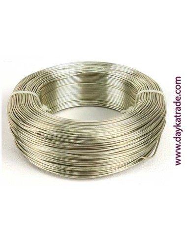 Alambre aluminio champagne