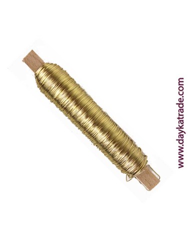 Alambre decorativo oro