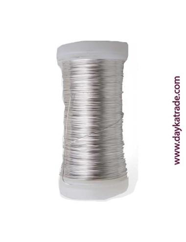 Alambre decorativo plata