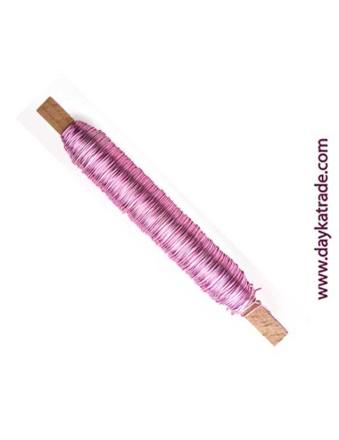 Alambre decorativo rosa
