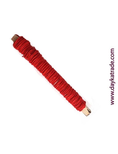 Alambre para atar rojo