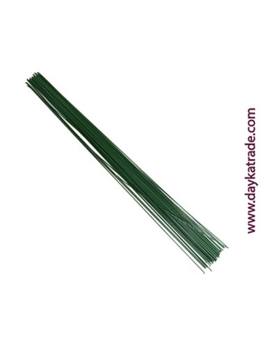Alambres rectos verdes