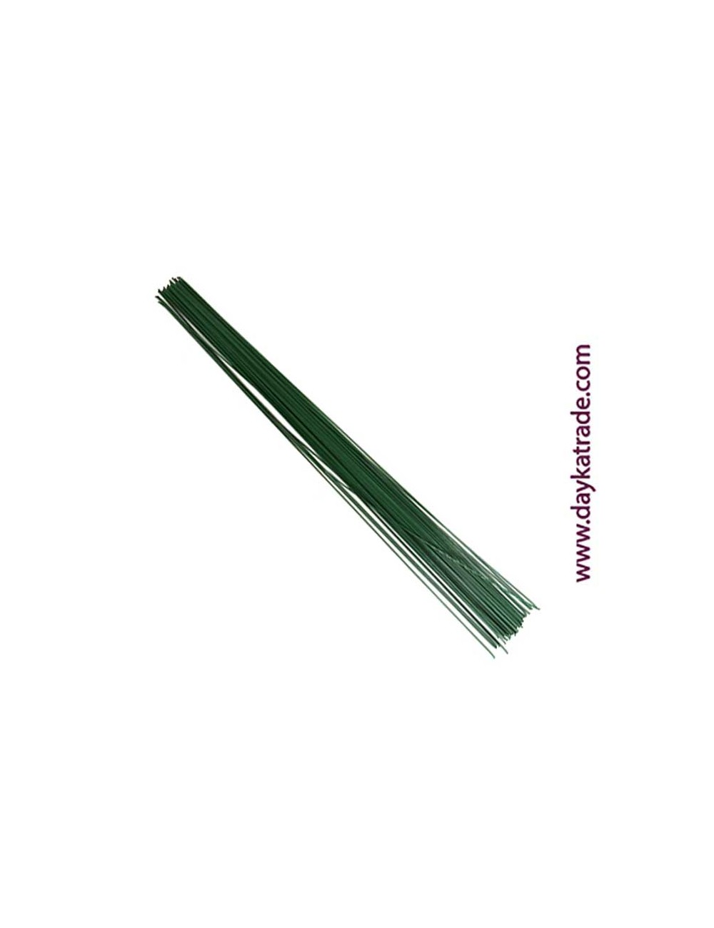 Alambres rectos verdes