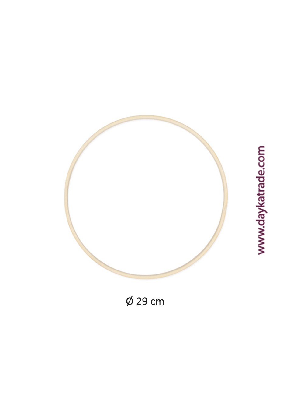 Anillo de bambú 29 cm