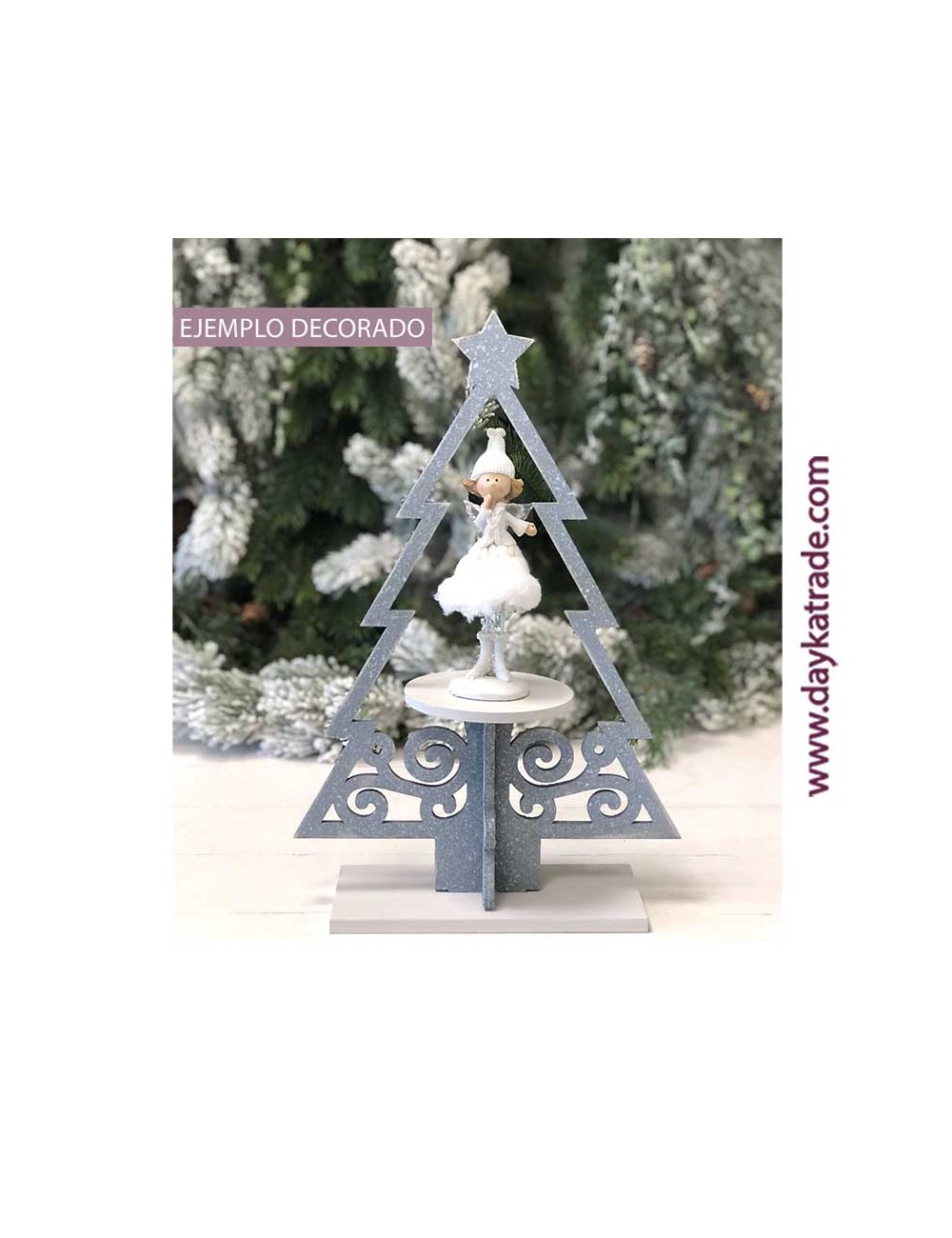 Árbol de Navidad con soporte
