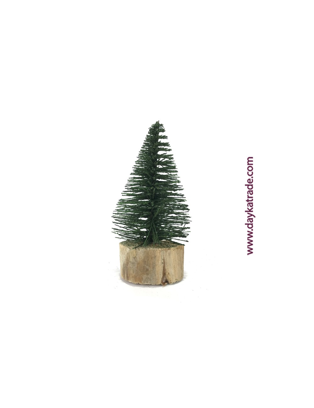 Árbol de Navidad con tronco