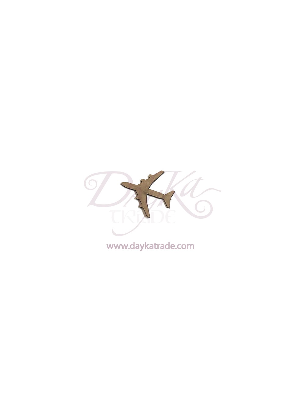 Avión de cartón