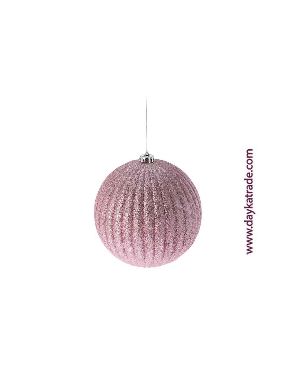 Bola xl rosa glitter
