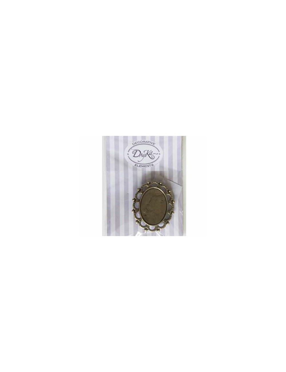 Broche diana oro