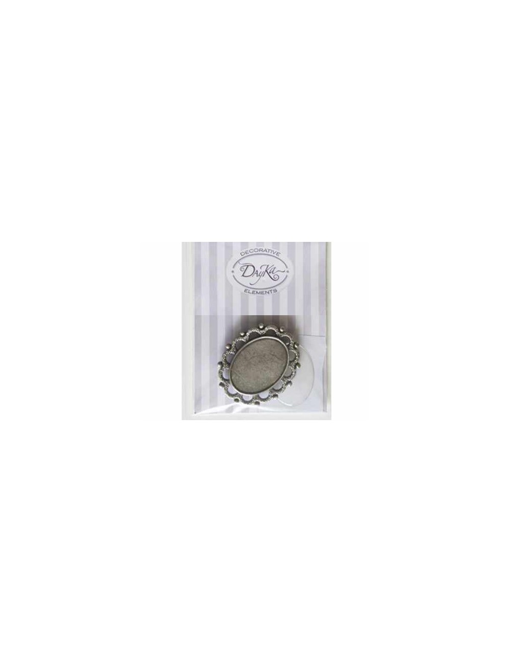 Broche diana plata