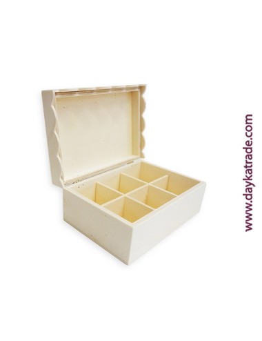 Caja ondas con 6 separaciones