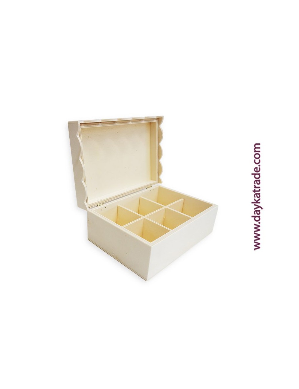 Caja ondas con 6 separaciones