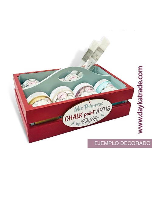 Caja de pinturas "mis primeras chalk paint" 100ml